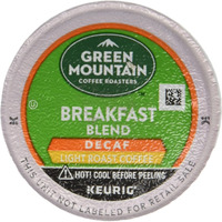 Green Mountain Coffee Decaf Light Roast Breakfast Blend, K-Cup Portion Pack For Keurig K-Cup Brewers, 24-Count
