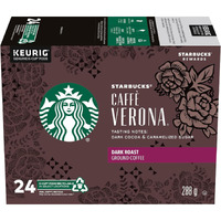 Starbucks Caffe Verona K-Cups, 24 Count