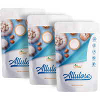 Allulose All Purpose Sweetener; Total Servings 342; Zero Calorie Sweetener, Sugar-Free Substitute For Baking, Smoothies, Coffee; Low Carb Keto Diet Friendly Food | Pack Of 3, 1Lb/Each