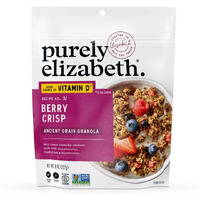 Purely Elizabeth, Berry Crisp, Ancient Grain Granola With Vitamin D, Gluten-Free (8Oz Bag)