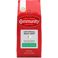 Community Coffee Caf   Special Half-Caff 32 Ounces, Medium Dark Roast Ground Coffee, 32 Ounce Bag (Pack Of 1)