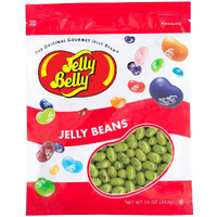 Jelly Belly Juicy Pear Jelly Beans - 1 Pound (16 Ounces) Resealable Bag - Genuine, Official, Straight From The Source