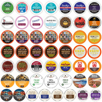 Crazy -Cups Premium Bold Dark Roast -Coffee Bulk Variety Pack, 50 Count (Pack Of 50)