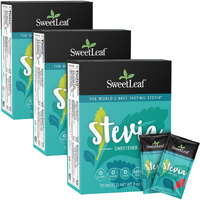 Sweetleaf Stevia Packets - Zero Calorie Natural Stevia Powder, Non-Gmo Stevia Sweetener Packets, 70 Count (Pack Of 3)