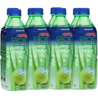 Iberia Aloe Vera Juice Drink, Coconut, 16.9 Fl Oz (Pack Of 8)