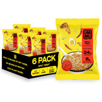Immi Spicy ""Beef"" Ramen, 100% Plant Based, Keto Friendly, High Protein, Low Carb, Packaged Noodle Meal Kit, Ready To Eat, 6 Pack