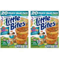 Entenmann's Little Bites Party Cake (Club Pack) Mini Muffins, 40 Packs, 66 Oz