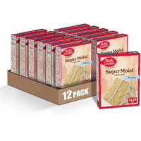 Betty Crocker Favorites Super Moist Vanilla Flavored Cake Mix, 13.25 Oz (Pack Of 12)