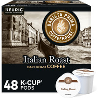 Barista Prima Coffeehouse Italian Roast, Keurig Single Serve K-Cup Pods, Dark Roast Coffee, 48 Count