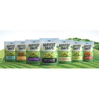 Calbee Harvest Snaps Sampler Package 7 Flavors 3 Oz Packages (Plant-Based | Baked, Never Fried | Certified Gluten-Free)