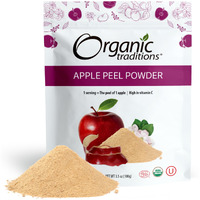 Organic Traditions Organic Apple Peel Powder Organic Apple Powder, Vegan Non-Gmo Powdered Fruit, 3.5Oz (100G)