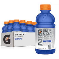 Gatorade G2 Sports Drink Low Calorie, Grape, 24 Count