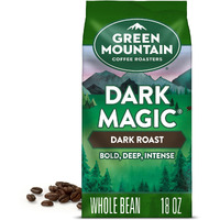Green Mountain Coffee Roasters Dark Magic, Whole Bean Coffee, Bagged 18 Oz