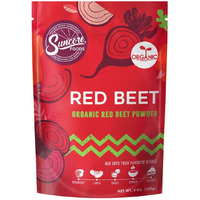 Suncore Foods Organic Red Beet Powder, Red Food Coloring Powder, Gluten-Free, Non-Gmo, Organic 5Oz (1 Pack)