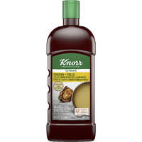 Knorr Professional Ultimate Chicken Liquid Concentrated Base Scratch Like Flavor Aromatic Stock Base, Gluten Free, No Artificial Flavors, Colors, Preservatives, No Added Msg, 32 Oz, Pack Of 4