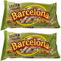 Barcelona Nut Inshell Peanuts Salted & Roasted - 2 Pounds - Deliciously Old Fashioned - Usa Grown - Gluten Free - In Shell For Human - Peanuts In The Shell