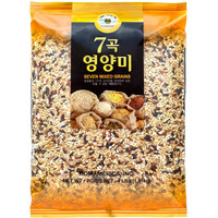 Rom America 7 Premium Healthy Mixed Grains Rice With Brown Rice, Wild Sweet Rice, Red Rice, Whole Barley, Oat, Brown And White Sweet Rice - 4 Pound (Pack Of 1)