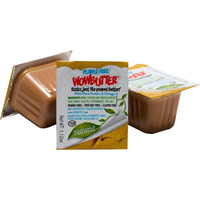 Wowbutter - Creamy Soy Spread - Peanut Free, Tree Nut Free - Vegan Plant Protein - Gluten Free - Non-Gmo - 1.12 Ounce (Pack Of 100)