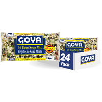 Goya Foods 16 Bean Soup Mix, Dry, 16 Ounce (Pack Of 24)