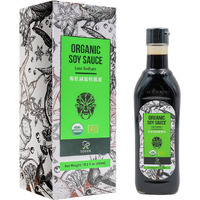 Soeos Organic Low Sodium Soy Sauce 16.2Oz (480Ml), Usda Organic, Naturally Brewed Soy Sauce, Soy Sauce Organic, Dark Soy Sauce, Pure Ingredients, Marinade For Meat & Vegetables., Black