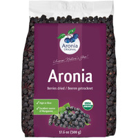 Aronia Original Organic Dried Aronia Berries 500 G | Gently Dried Immediately After Harvest | No Added Sugar, No Sulfites, No Additives | Vegan, Organic Aronia Berry (Black Chokeberry)