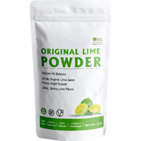 Orgnisulmte Lime Juice Powder, 8 Oz, Fresh Lime Juice Freeze Dried Powder Filler Free, Rich In Natural Vitamin C, Great Flavor For Soda, Baking And Cooking 227G