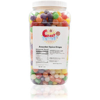 Sarahs Candy Factory Assorted Spice Drops 5 Lbs In Jar