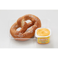Pretzelhaus Bakery Authentic Bavarian Plain Soft Pretzel | Individually Wrapped Pretzels | Pairs Perfectly With Funacho Cheese, Pack Of 50