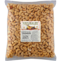 Naturalee Cashews 2 Lbs - Roasted, Unsalted - Natural Heart Healthy Snack
