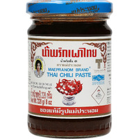 Mae Pranom Thai Chili Paste 8Oz. (M) Thai Food Cooking Product Of Thailand