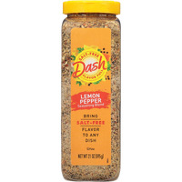 Dash Salt-Free Seasoning Blend, Lemon Pepper, 21 Ounce