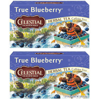 Celestial Seasonings Herb Tea True Blueberry 20 Bag (Pack Of 2)