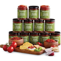 Harry & David Classic Recipe Pepper & Onion Relish, 10 Ounces (12-Pack), Hot Dog Topping, Hamburger Relish, Condiment Staple