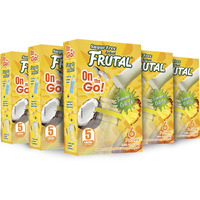 Powdered Drink Mix Pina Colada - Flavored Sugar Free! - Summer Colada Single Serve On The Go! - Powder Sticks Packets (30 Count Of Stick Packs) Frutal On-The-Go!