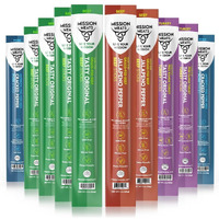 Mission Meats Meat Sticks - Variety Pack (Beef, Pork, Turkey) - Clean Ingredients, Nitrate Nitrite Free, Gluten Free, Msg Free, Paleo Meat Sticks, 1Oz (Pack Of 10)