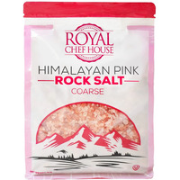 Himalayan Pink Salt 5 Lbs Coarse Grain Bulk Bag - Hymalain Pure Gourmet Crystals - Himilian 100% Natural - Contains 84 Minerals -Suitable For Body Bath Scrubs Table Salt Grinder & Salt Mills - Kosher