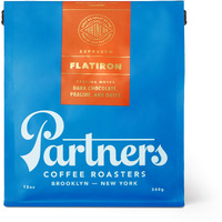 Partners Coffee Roasters, Flatiron Blend, Whole Bean Coffee - 12 Ounce - Medium-Dark Roast
