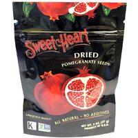 2 Oz. Sweetheart Dried Pomegranate Seeds | All Natural, No Sugar Added | 100% Fruit | Non-Gmo | Vegan | No Refrigeration Needed