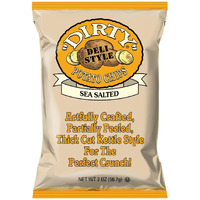 Dirty Sea Salted Potato Chips, 2 Ounce - 25 Per Case.