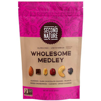 Second Nature Wholesome Medley Trail Mix - Healthy Nuts Snacks Blend - 30 Oz Resealable Pouch