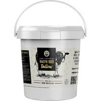 Cornhusker Kitchen | Premium Rendered Wagyu Beef Tallow Tub | Paleo And Keto Friendly | Made In Usa | Cows Are Corn Fed | 1.5 Lb Tub