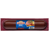 Johnsonville Beef Summer Sausage 1/20Oz, Good Source Of Protein, Great For Charcuterie & Cheese