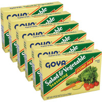Goya Salad And Vegetable Seasoning, 20-Envelopes, 3.52-Ounce Units (Pack Of 6)