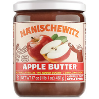 Manischewitz Apple Butter, 17Oz | Smooth & Sweet Spread, Great For Sauces & Glazes, No Sugar Added