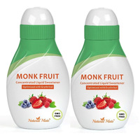 Monk Fruit Concentrated Liquid Sweetener (Optimized With Erythritol) 1.33 Fl Oz (37 Ml) - 2 Pack