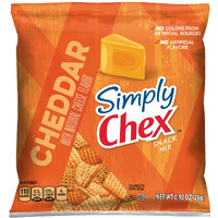 Simply Chex Snack Mix, Cheddar, 0.92 Ounce (Pack Of 60)