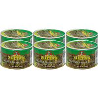 Sultan Vegetarian Stuffed Grape Leaves, Precooked Premium Dolma, Dolmades. Perfect For Mezze Platter, Serve Hot Or Cold, Appetizer Or Entr  E! 14 Oz Pack Of 6