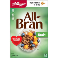 Kellogg's All-Bran Buds Cereal, 1050G/2.53 Pounds {Imported From Canada}