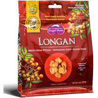 Dragon Herbs Longan 6 Oz Bag | Dried Fruit Supplement To Support Skin, Beauty, Sleep, Mood, Stress, Memory, Heart And Blood