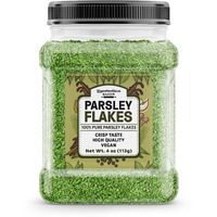 Unpretentious Parsley Flakes, (4 Oz), Culinary Staple, Non-Gmo, Bulk Size
